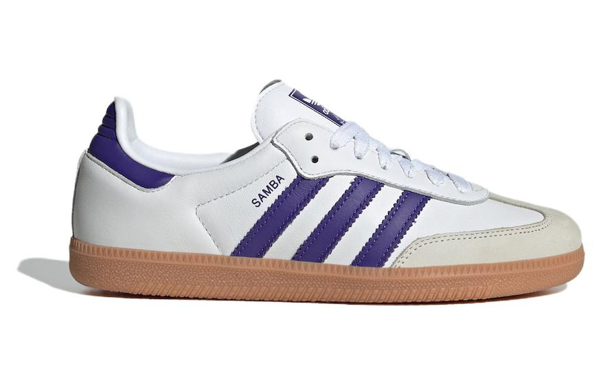 (WMNS) adidas Samba OG 'White Energy Ink Gum' IF6514 - 2