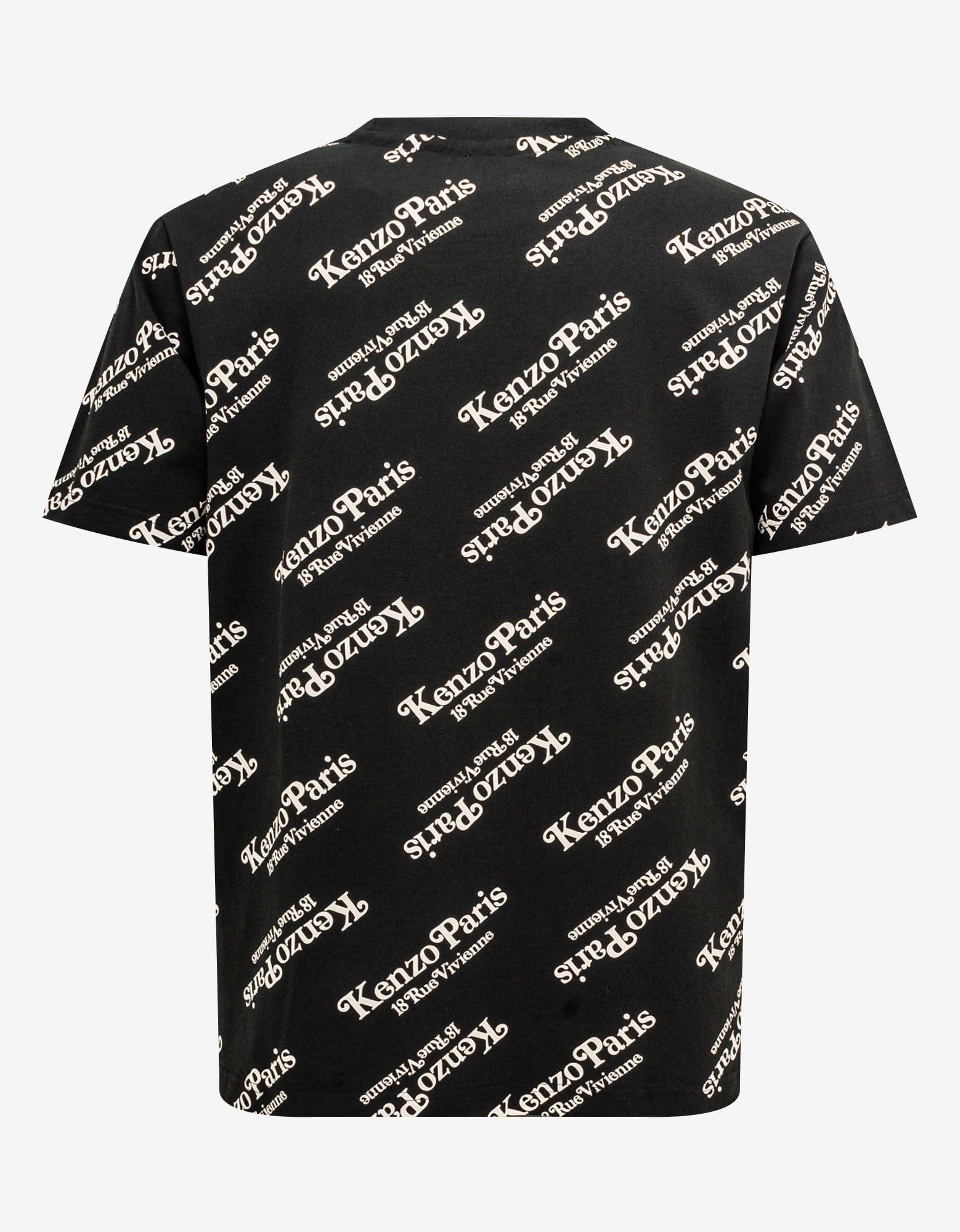 Kenzo by Verdy Black All-Over Logo Oversize T-Shirt - 2