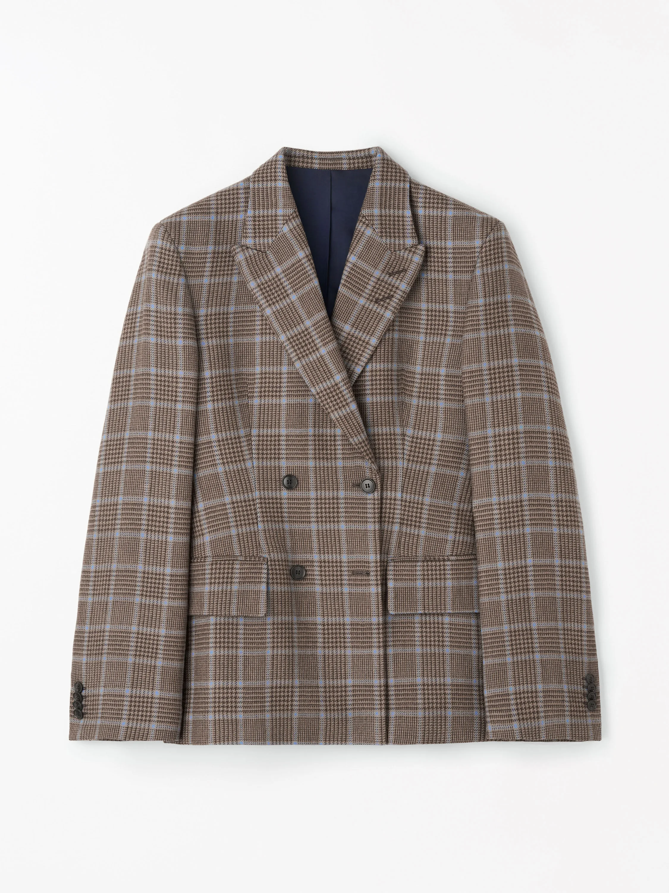 Elmi Swedish Wool Plaid Jacket - 1