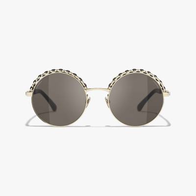 CHANEL Round Sunglasses outlook