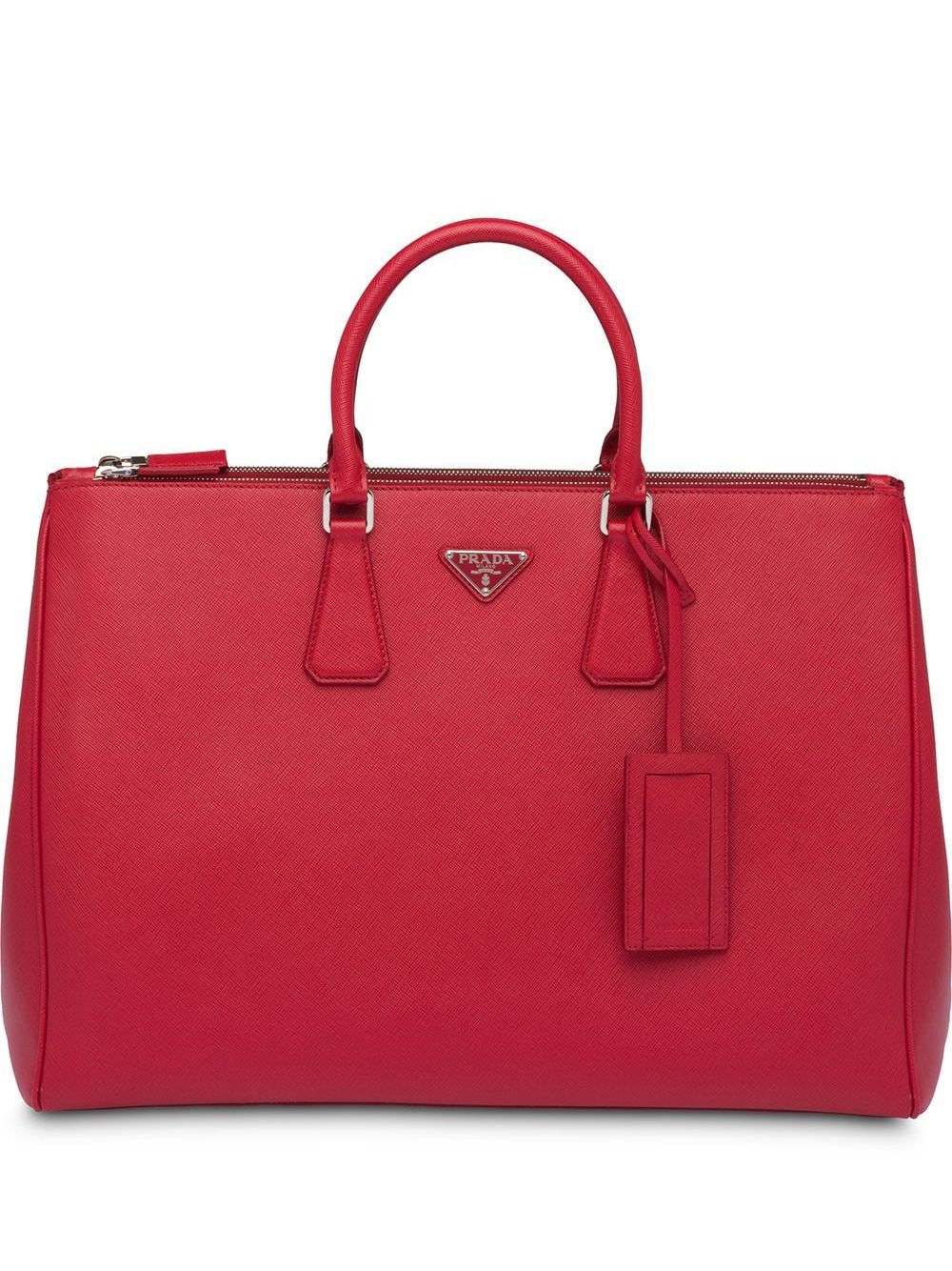 Saffiano leather briefcase - 1