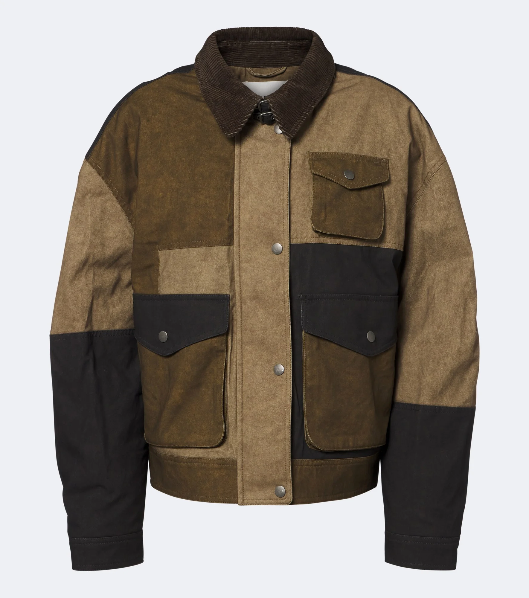 Risla patchwork cotton jacket - 1