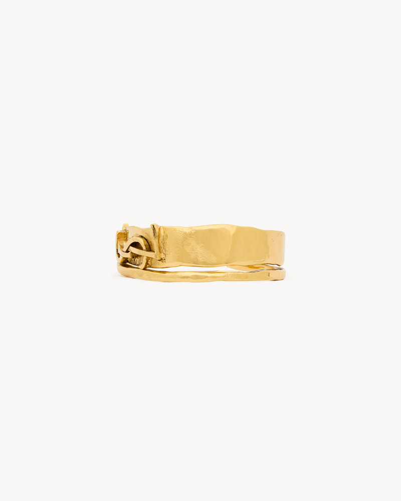 CASSANDRE DOUBLE CUFF IN METAL 4