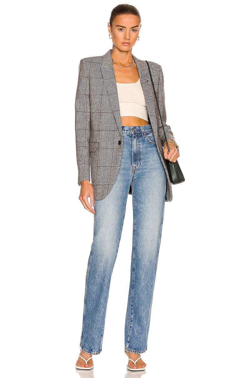 GRLFRND Sara Super High Rise Slim Straight outlook