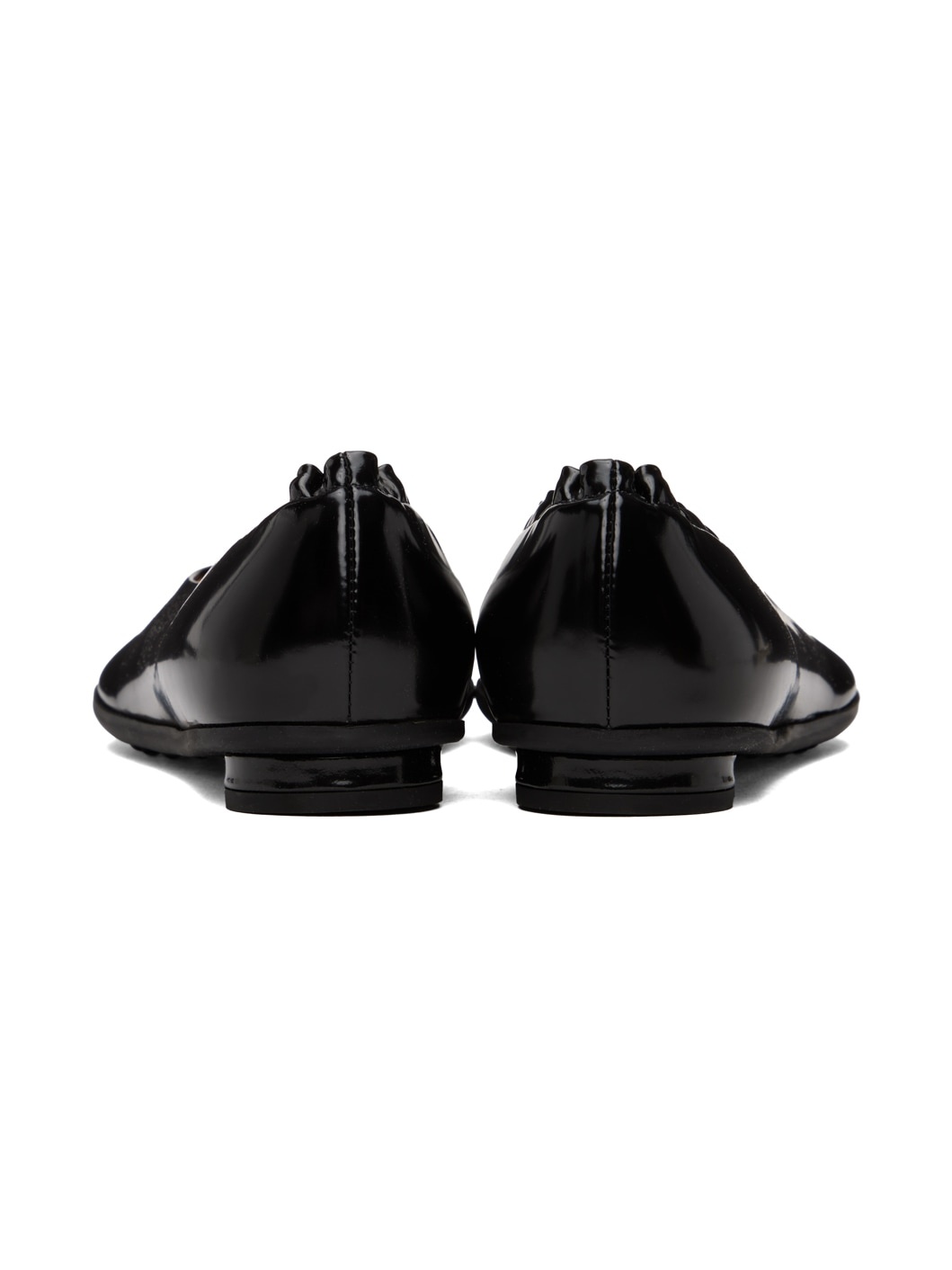Black Atomic Ballerina Flats - 2