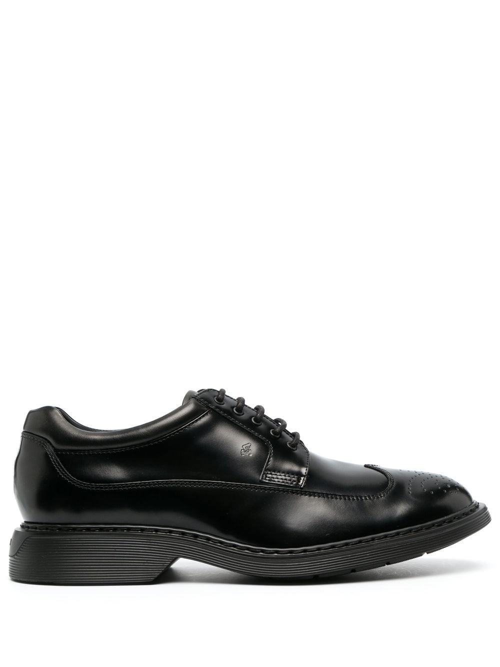 leather lace-up Oxford shoes - 1