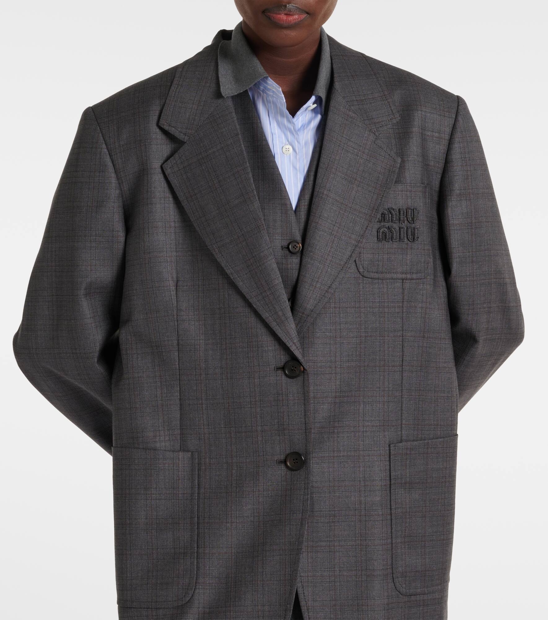 Virgin wool blazer - 6