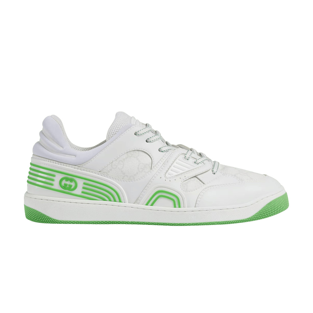 Gucci Basket Low 'White Demetra Green' - 1