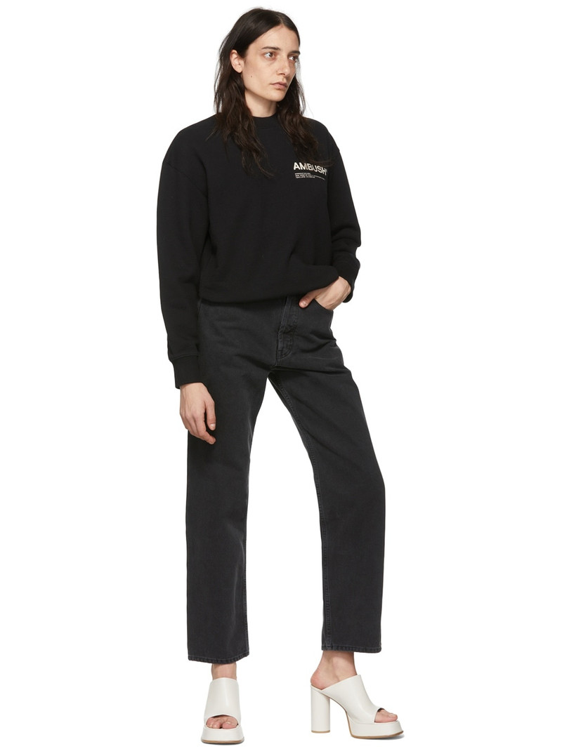 Ambush White Platform Mules outlook