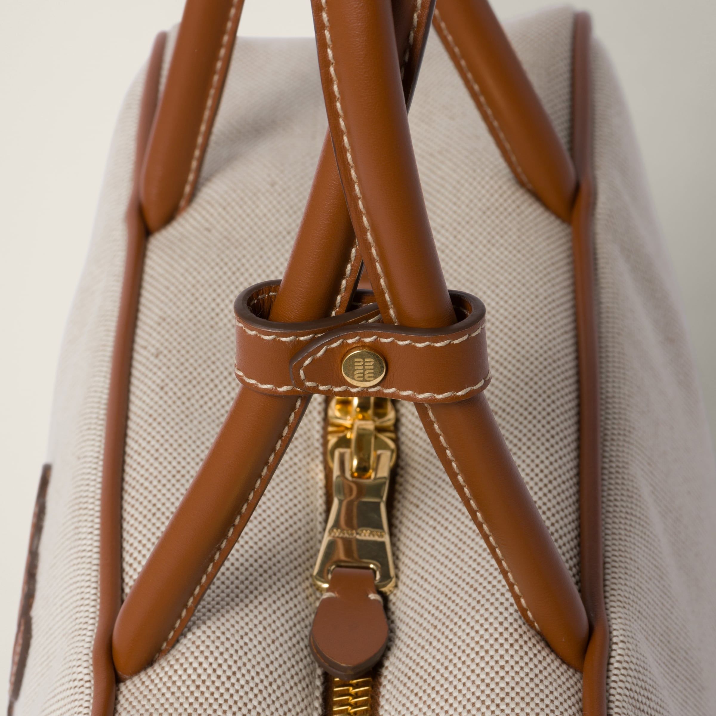 Canvas top-handle bag - 7