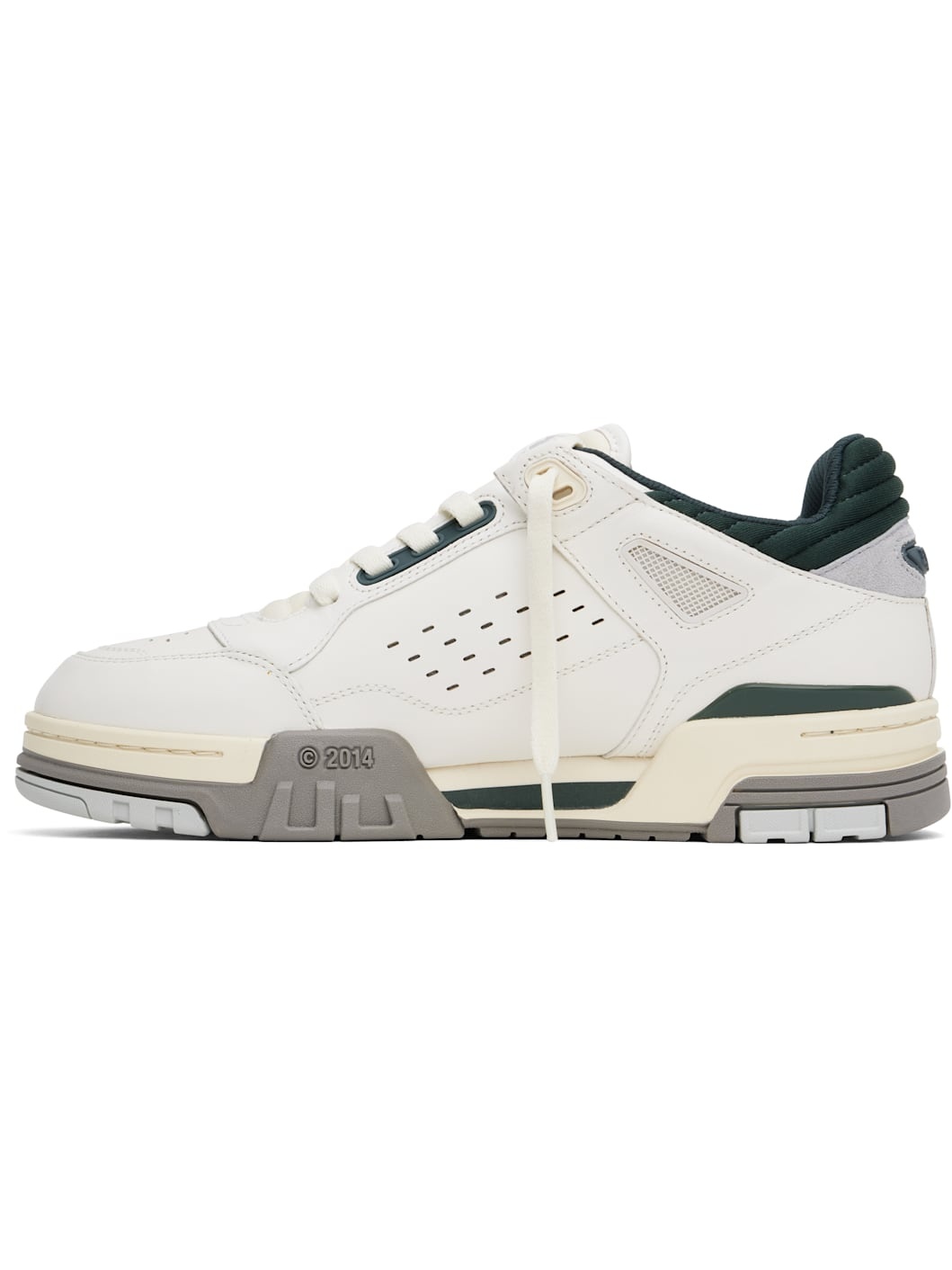 White & Green Onyx Sneakers - 3
