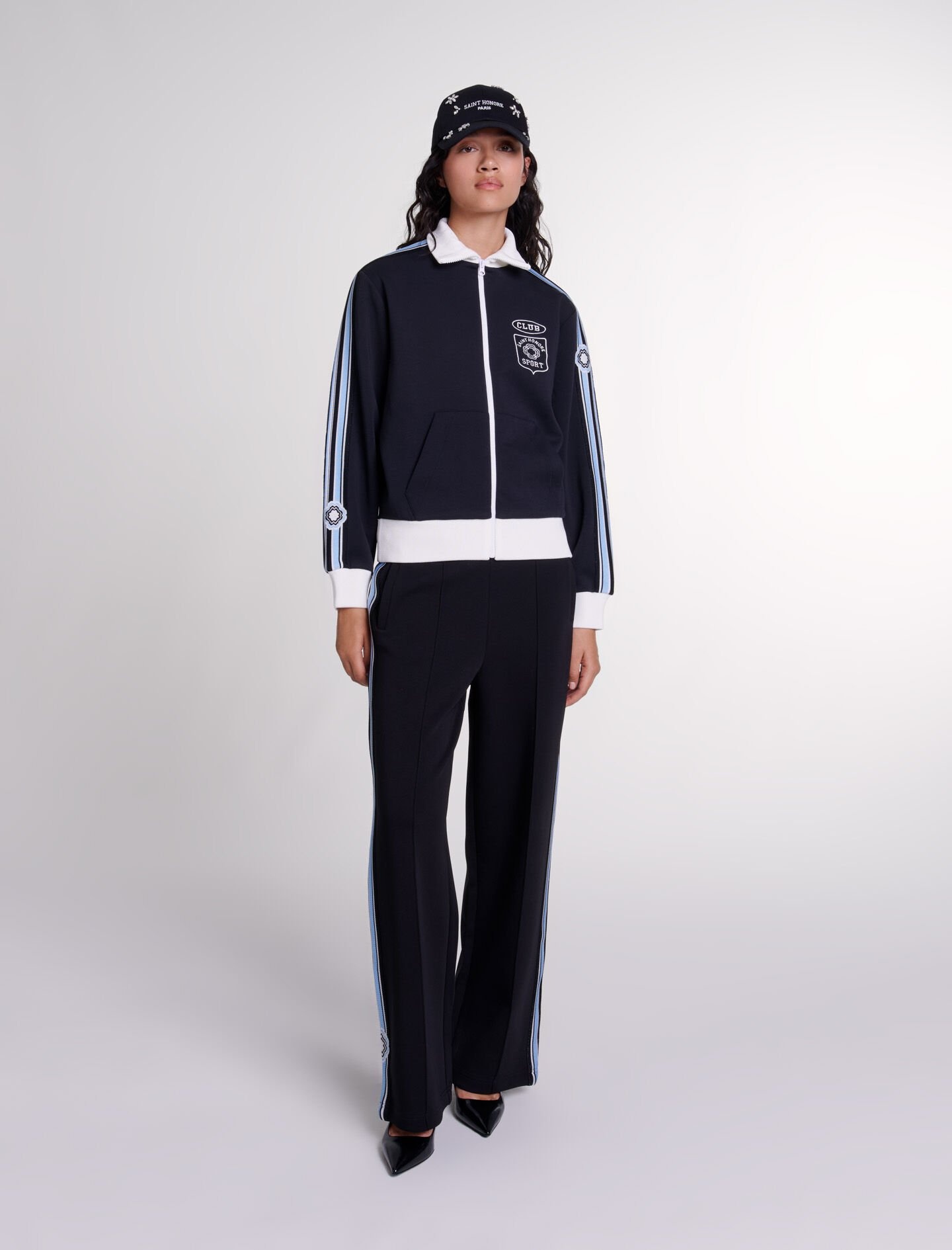 Embroidered tracksuit jacket - 2