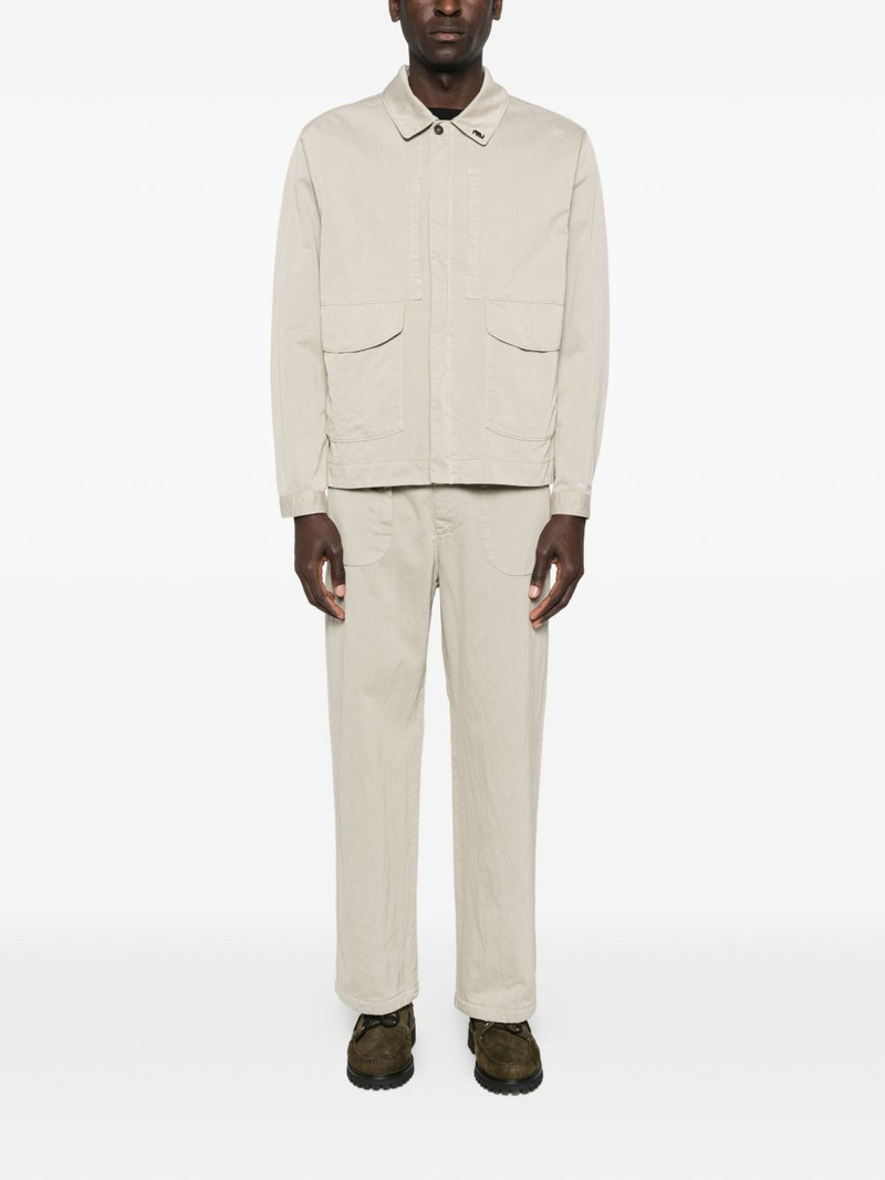 Massimo Osti Studio logo-patch pocket jacket outlook