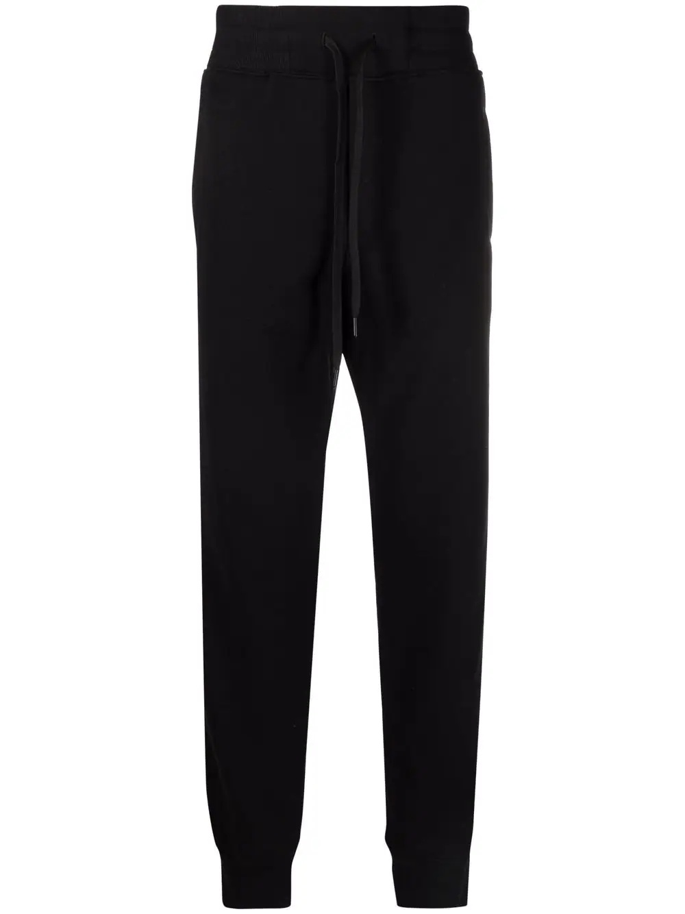 logo-panelled cotton joggers - 1