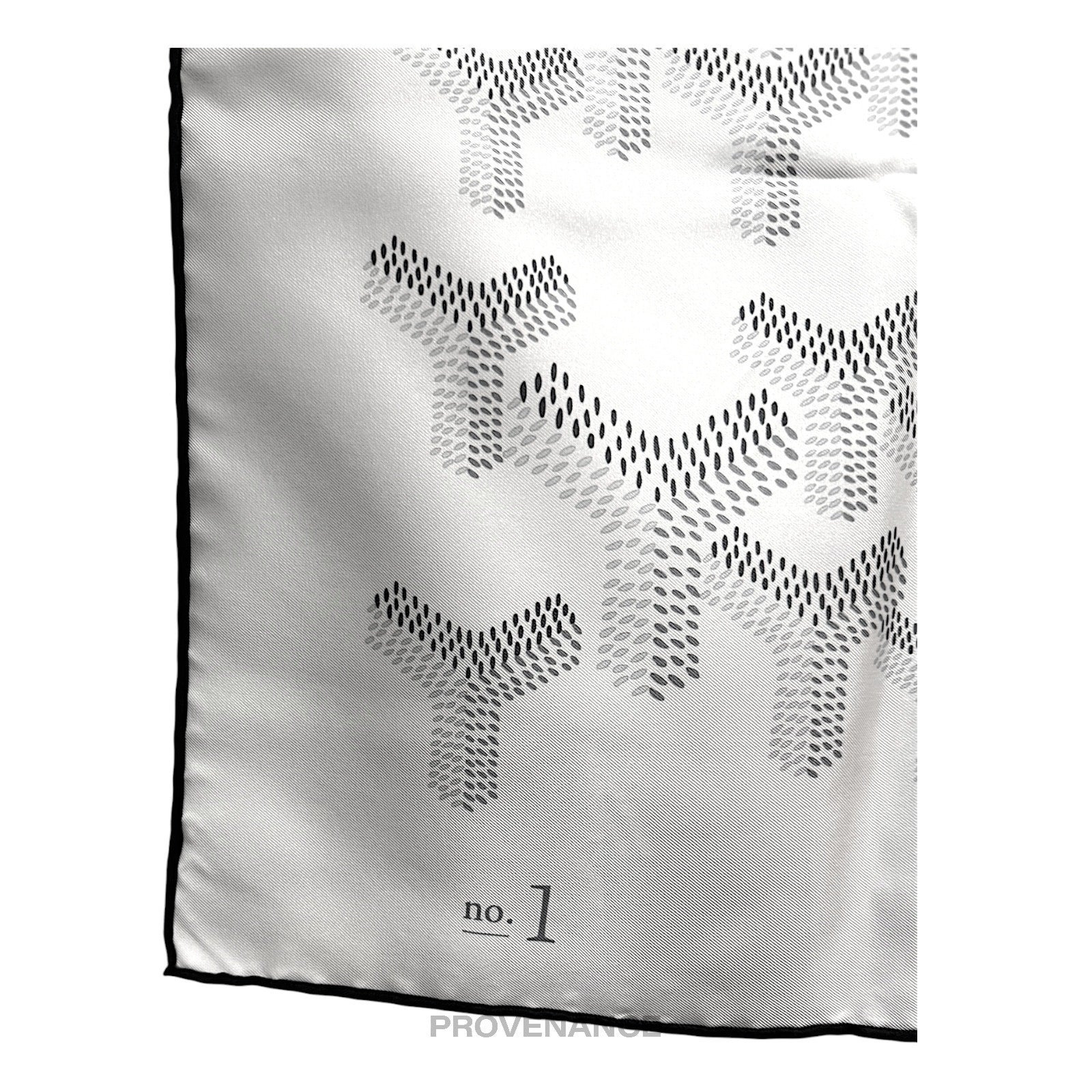 Goyard Silk Scarf No. 1 - Silk White Goyardine - 5