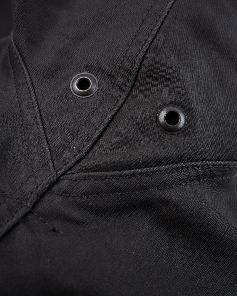 OILED WHIPCORD N1 DECK JACKET - BLACK 14