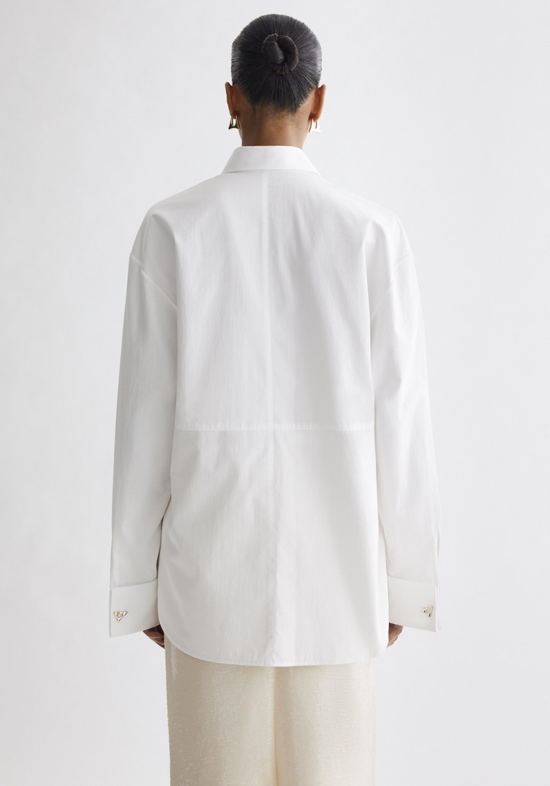 FRANCIS Oversized poplin shirt 4