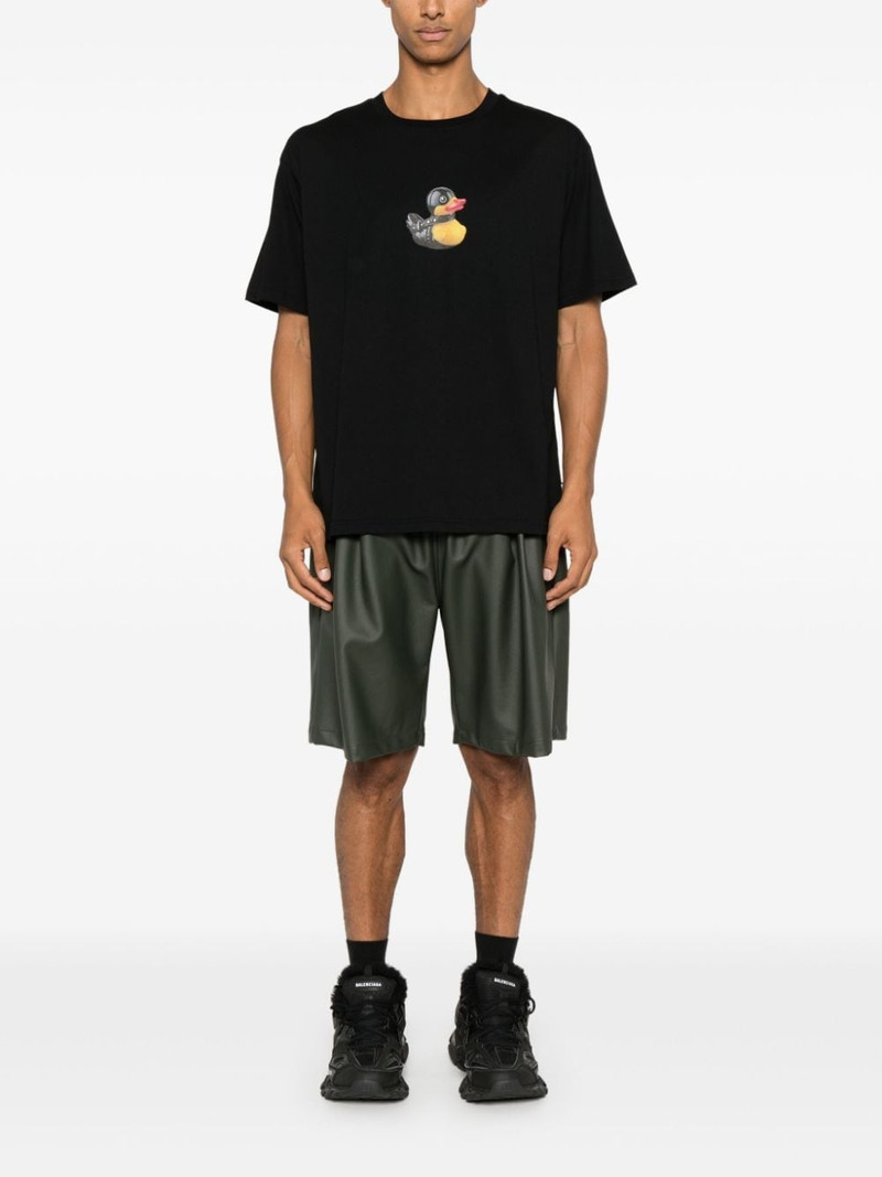 GCDS duck-print T-shirt outlook