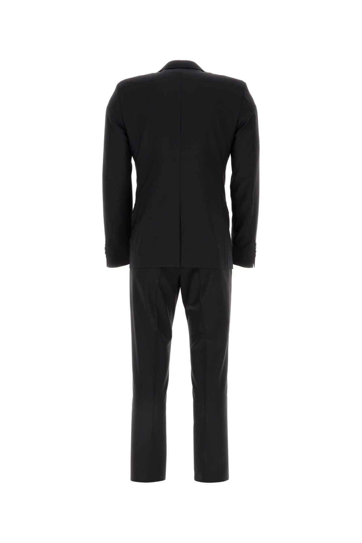 Prada Men Midnight Blue Wool Blend Suit - 2