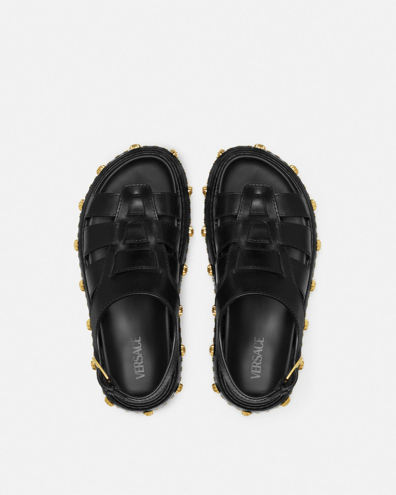 Studded Stack Sandals 5