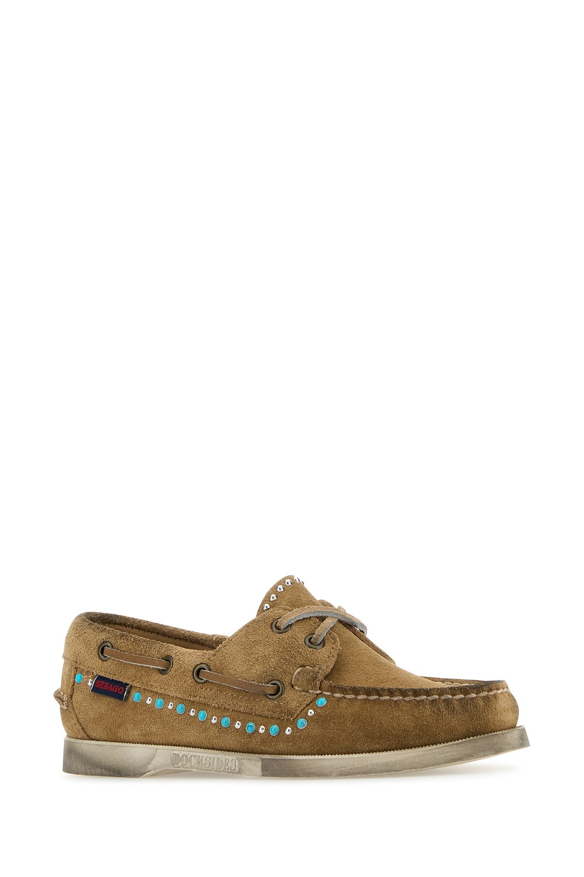 Camel suede Portland Flesh Out loafers - 2