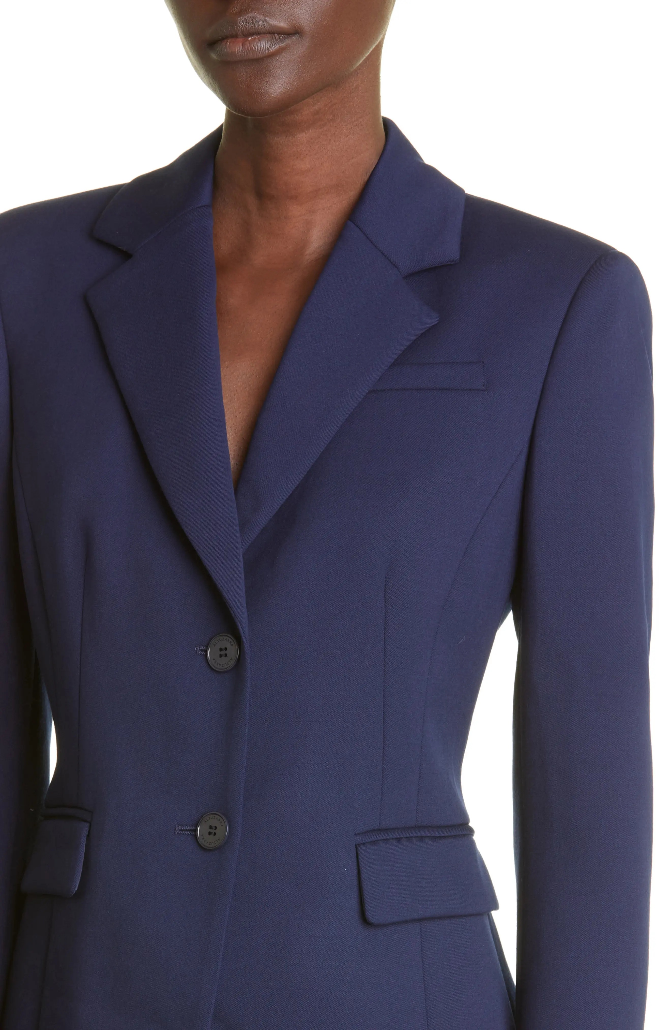 Fenice Stretch Wool Blazer - 5