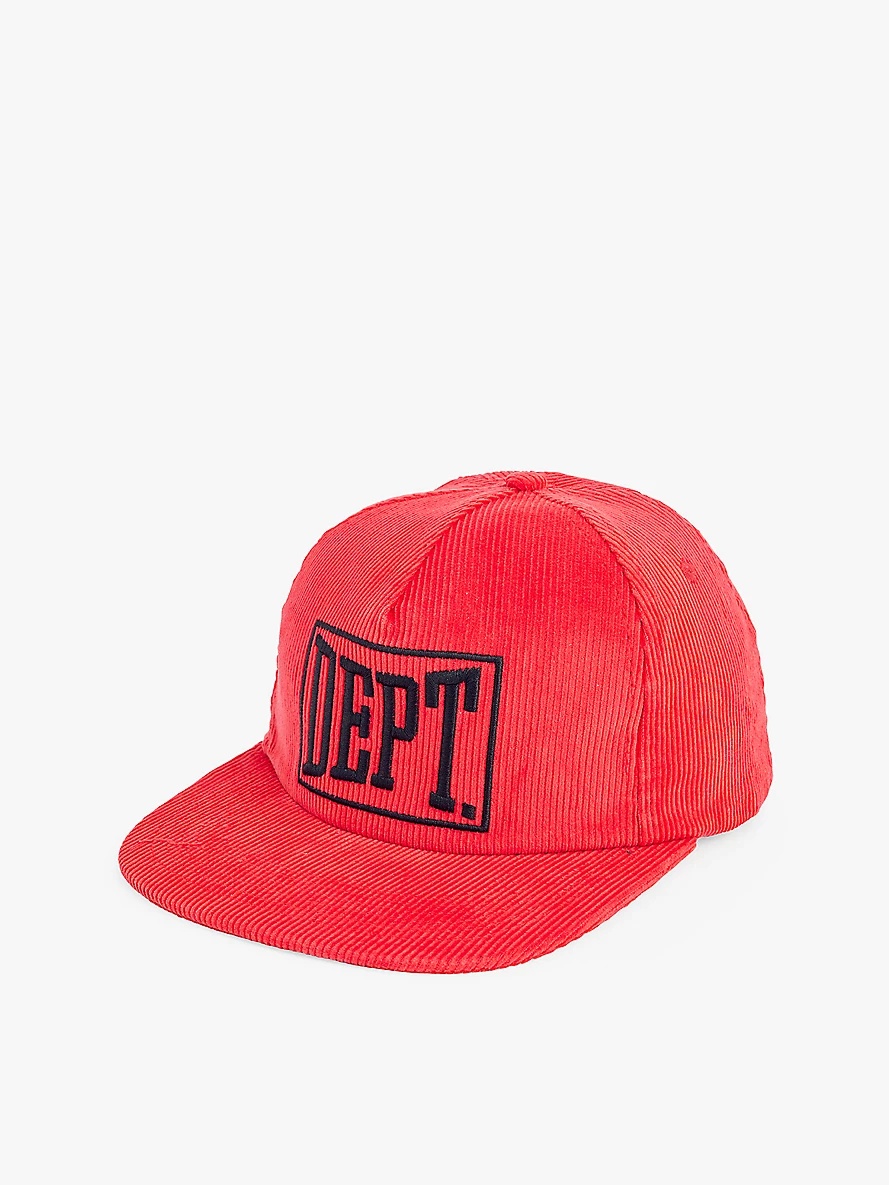 Gym logo-embroidered cotton cap - 1