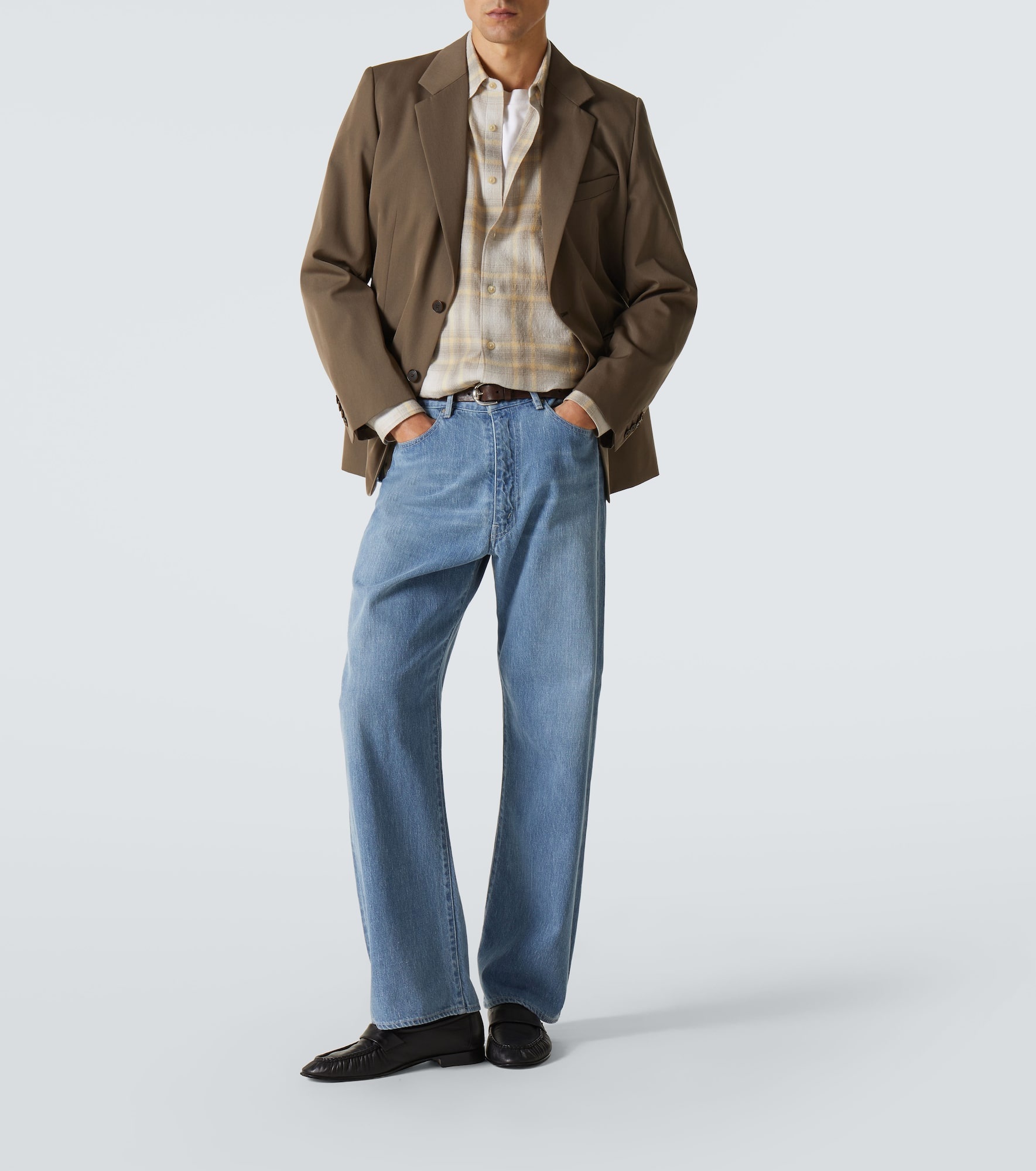Plaid wool shirt - 2