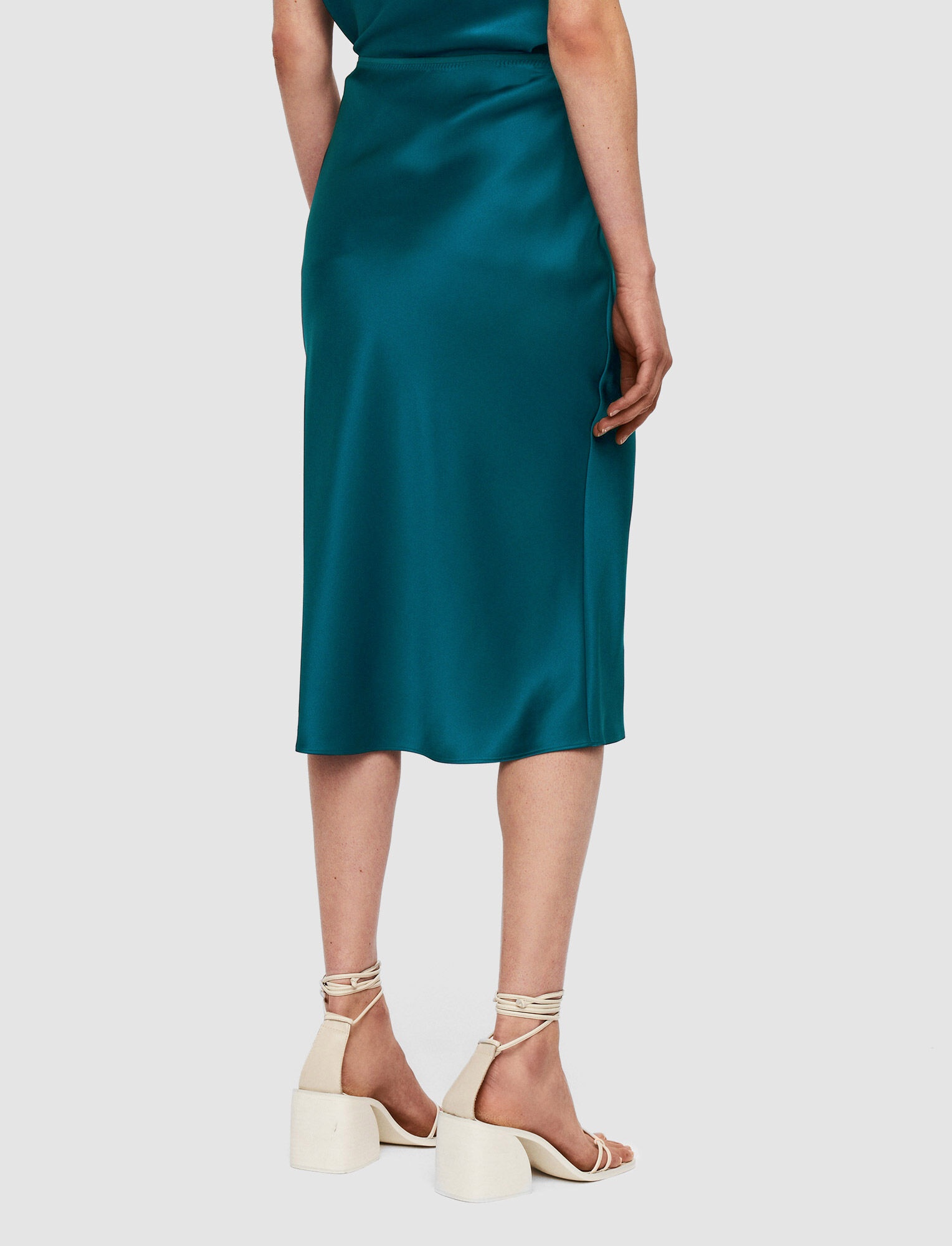 Silk Satin Isaak Skirt - 3