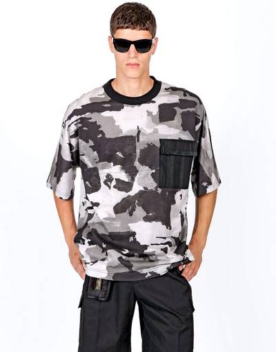 Dolce & Gabbana Camouflage-print cotton t-shirt outlook