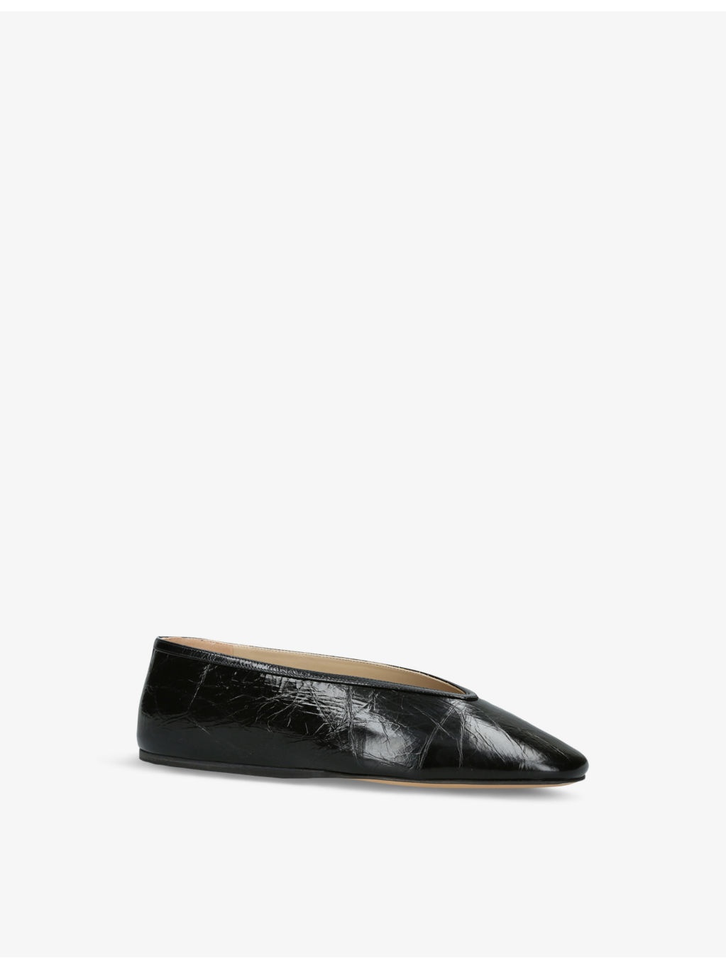 Luna Pointed-Toe Leather Pumps - 3