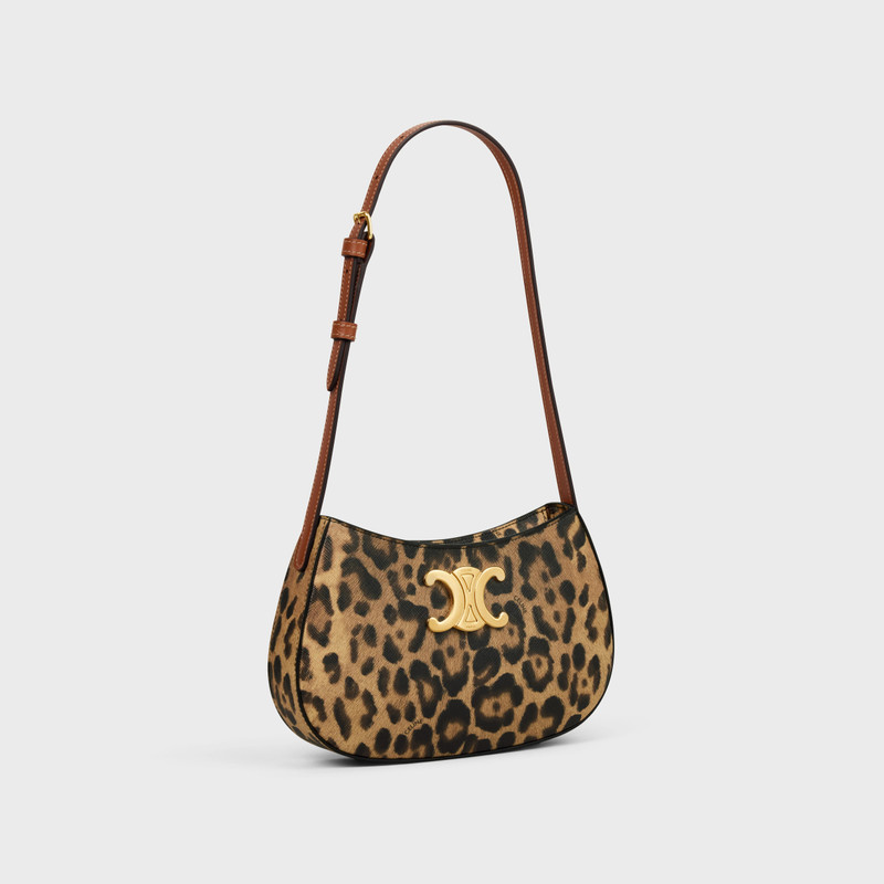 CELINE MEDIUM TILLY BAG in CELINE LEOPARD CANVAS outlook