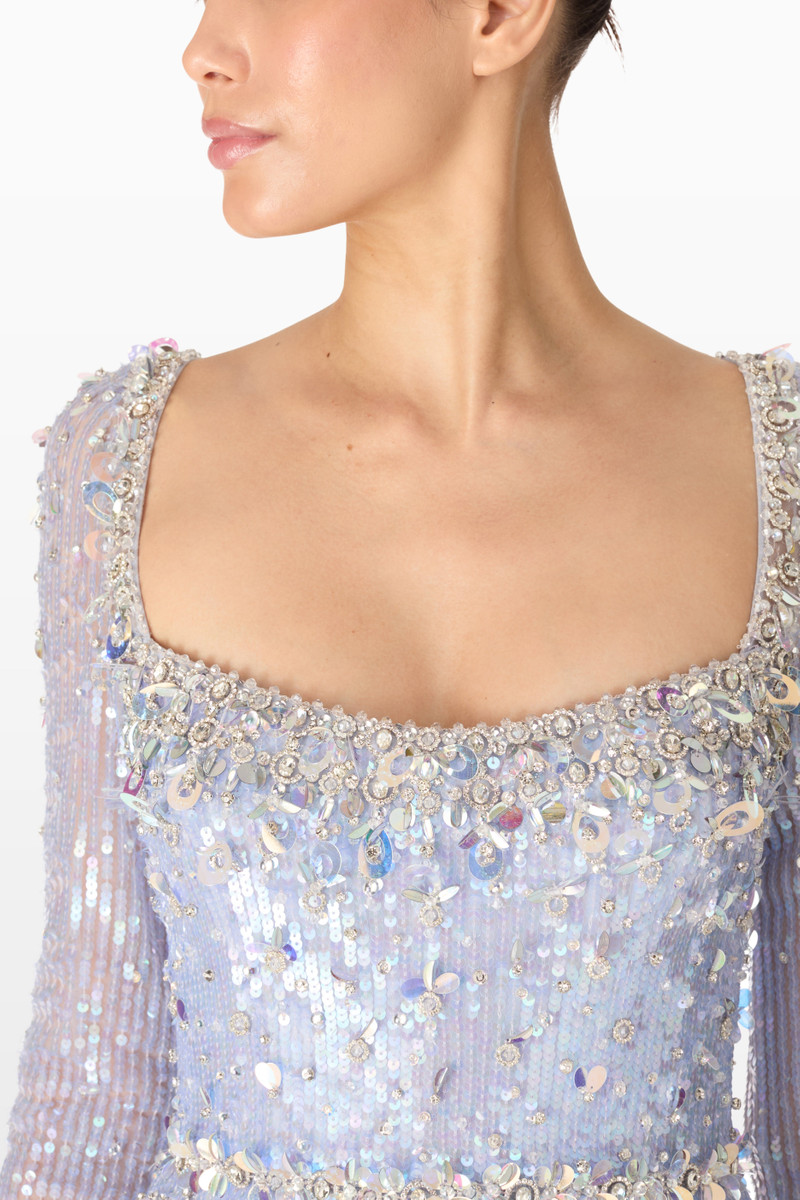 Kestra sequined gown 4