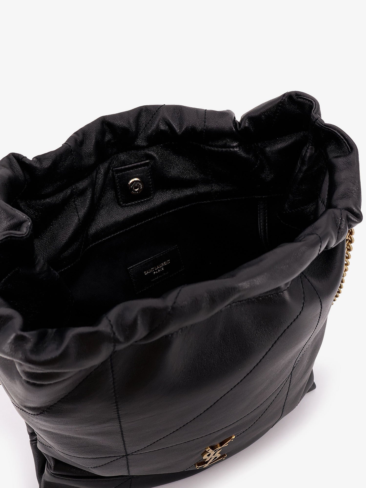 Saint Laurent Jamie Pochon Leather Shoulder Bag - 5