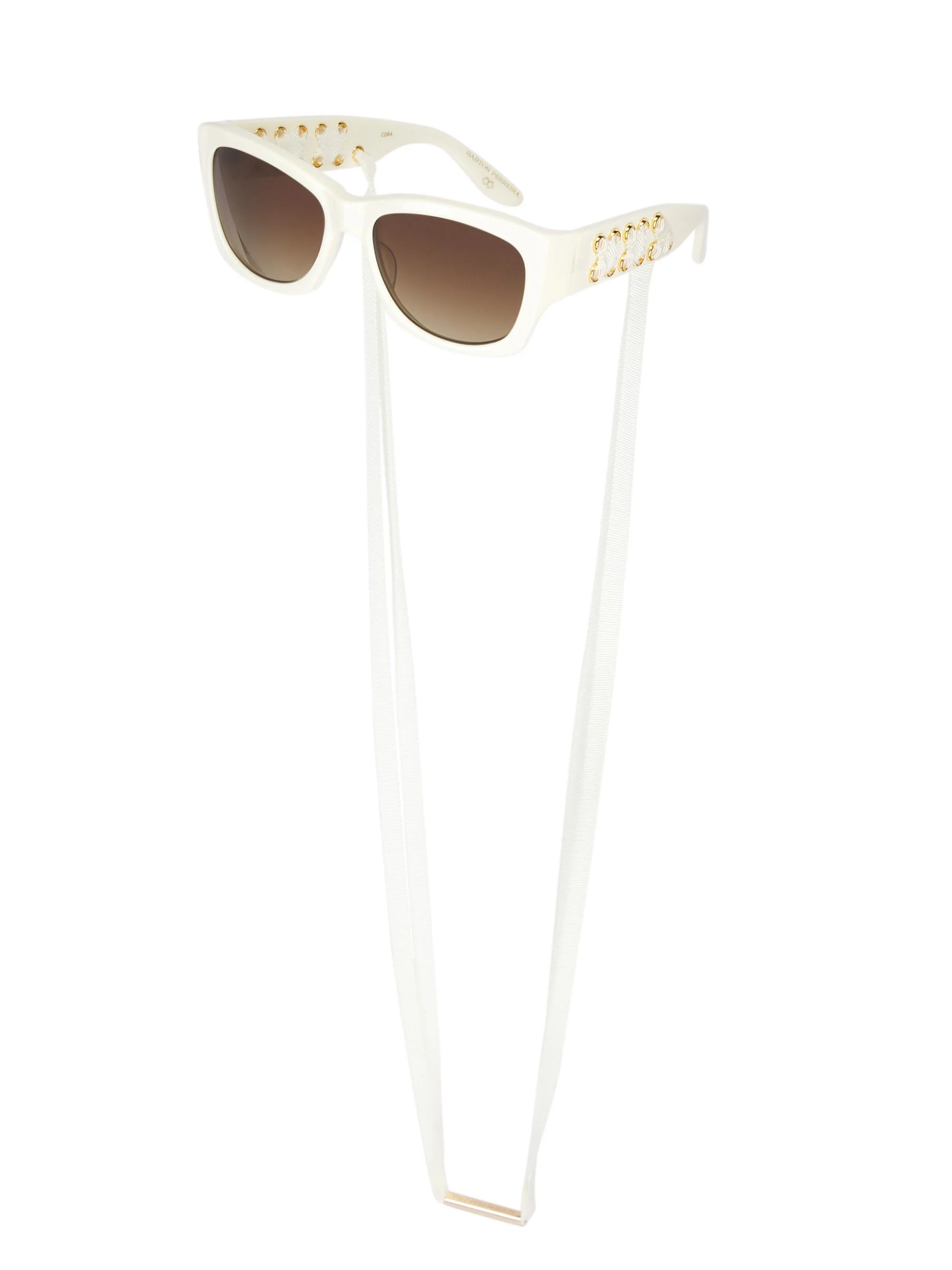 Women's Cora 56MM Rectangular Sunglasses - Ivory - 1