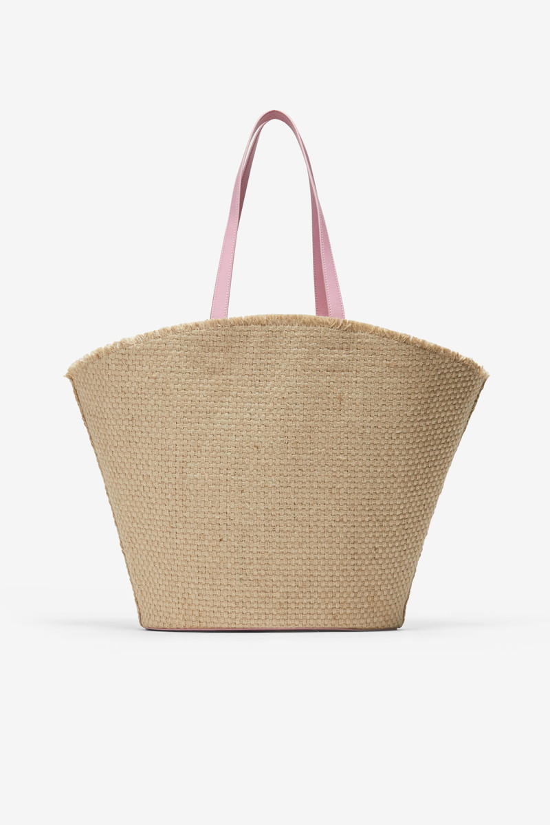 N°21 LOGO-EMBOSSED WOVEN SHOPPER outlook
