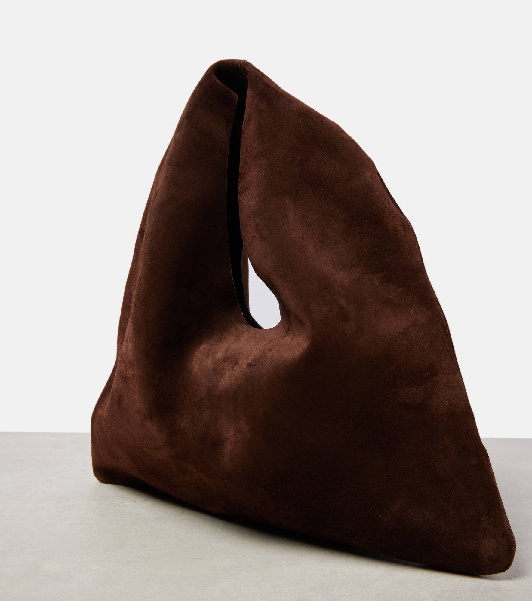 Bindle Small suede tote bag - 6
