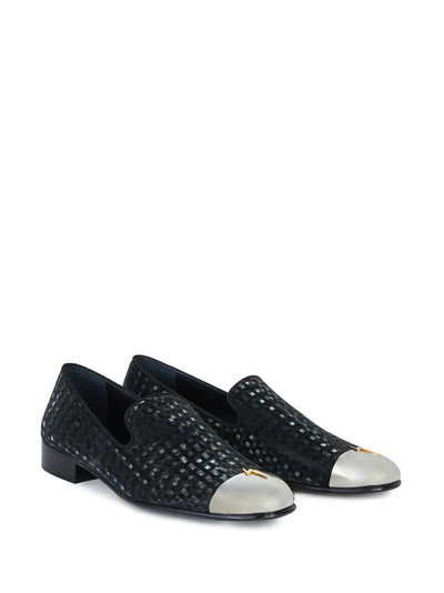 Giuseppe Zanotti Joaquin metal-toe loafers outlook