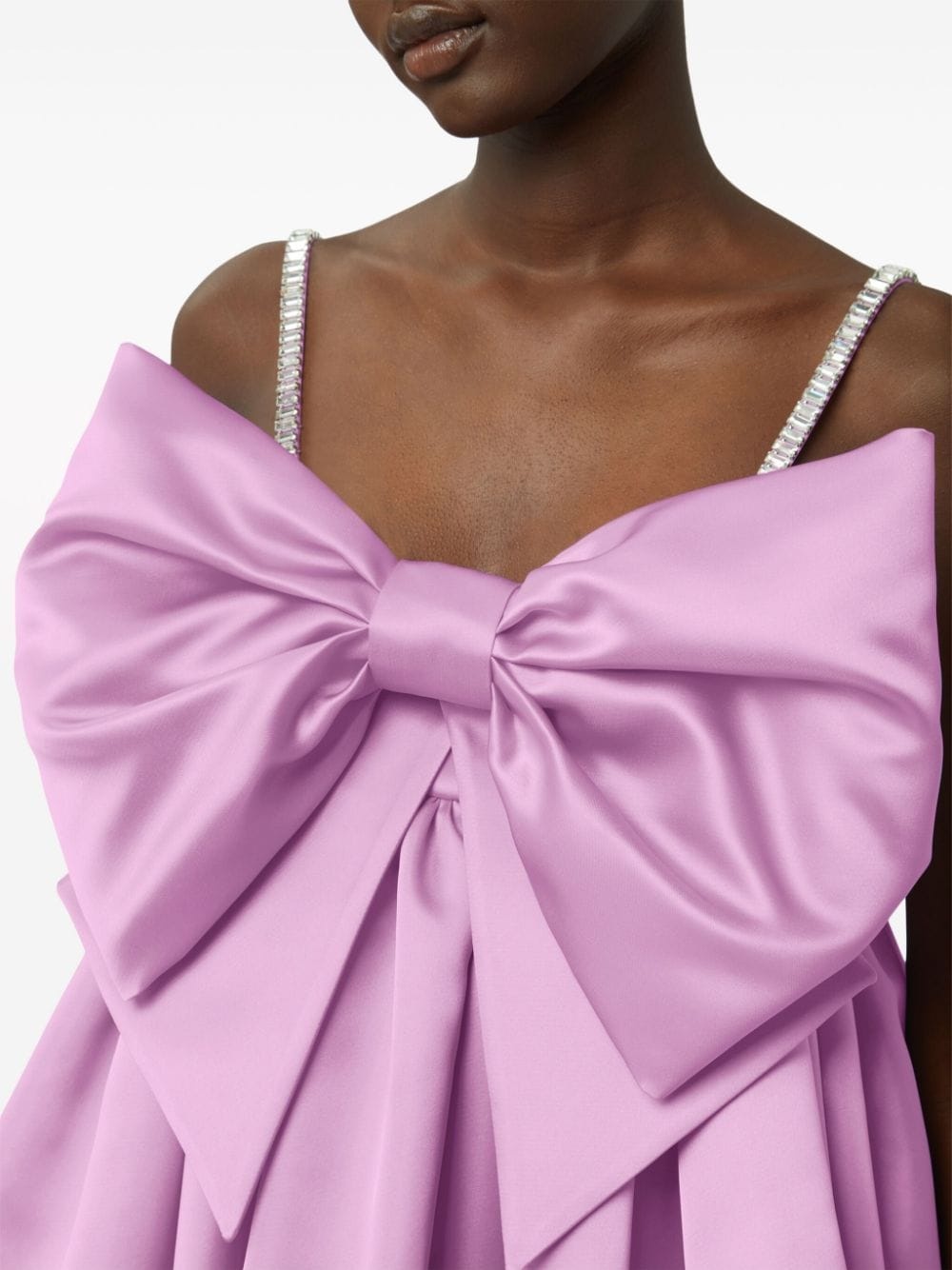 Giant Bow sleeveless dress - 5
