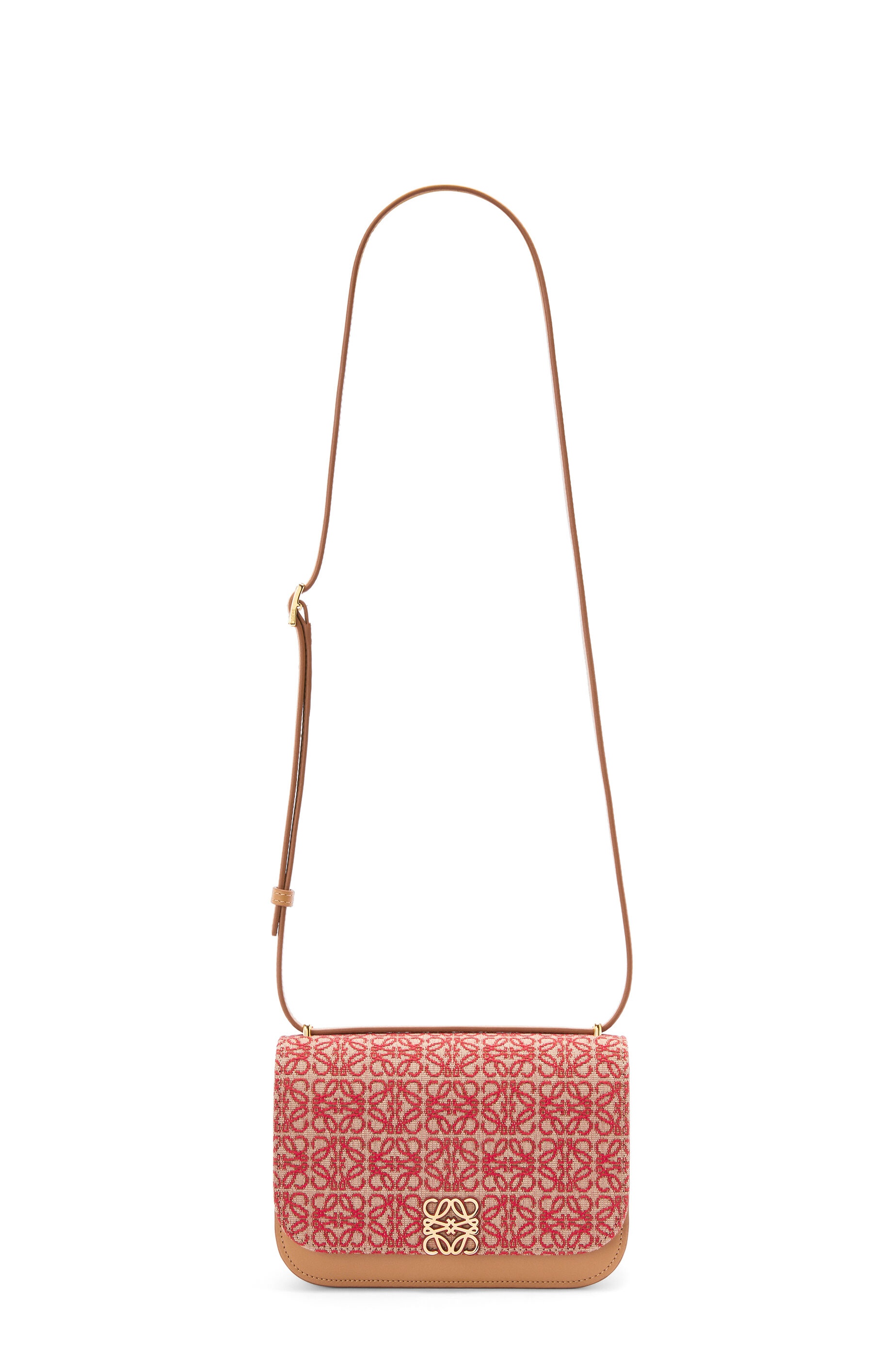 Small Goya bag in Anagram jacquard and calfskin - 6