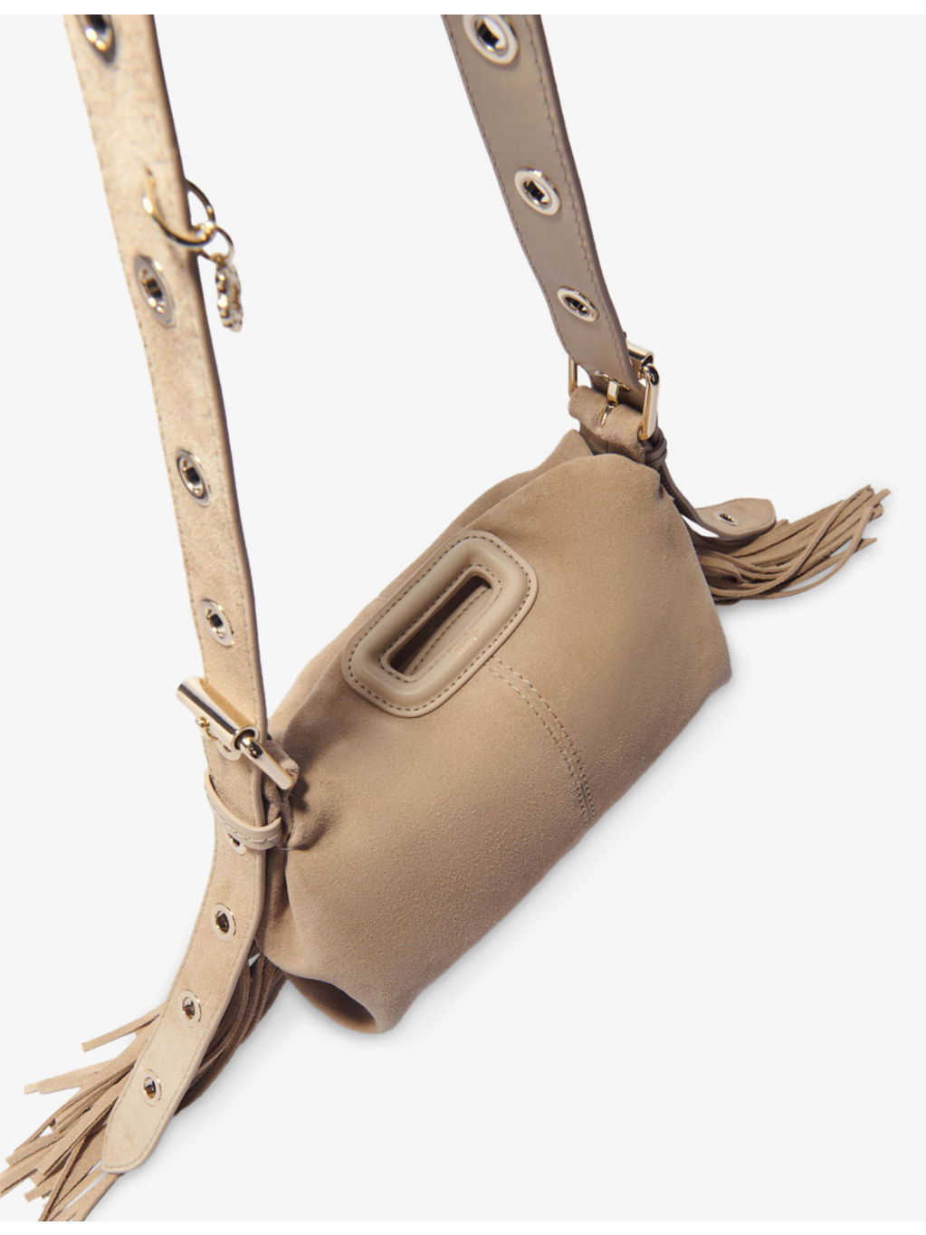 Miss M mini suede shoulder bag - 4
