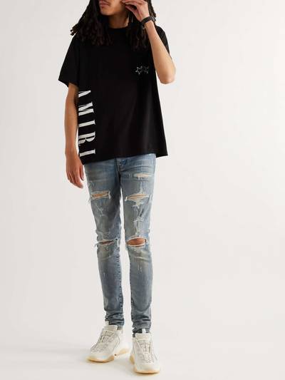 AMIRI Logo-Print Cotton-Jersey T-Shirt outlook