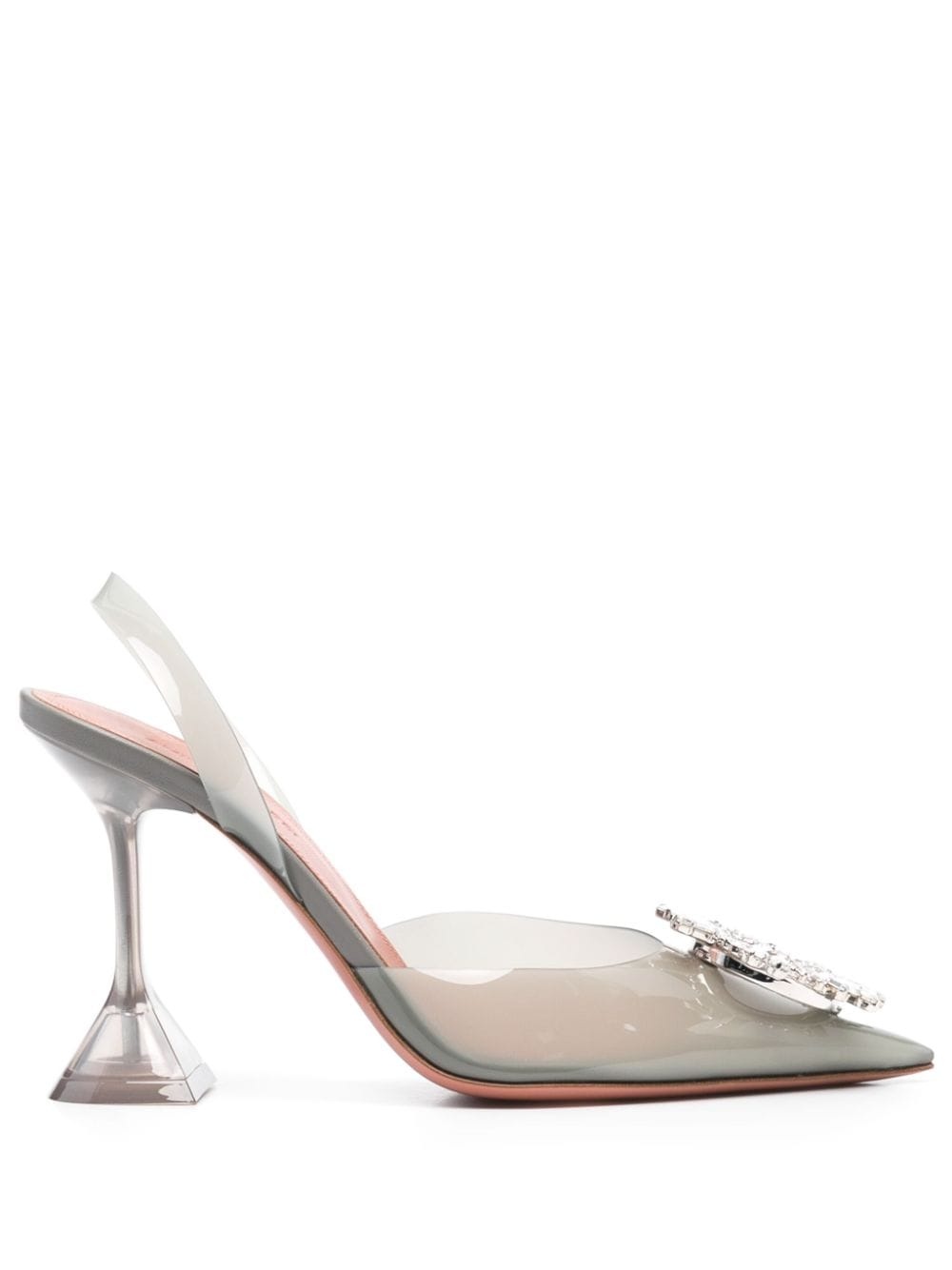 Begum glass slingback pumps - 1