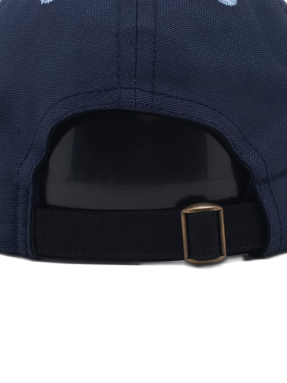 embroidered-logo cap - 4
