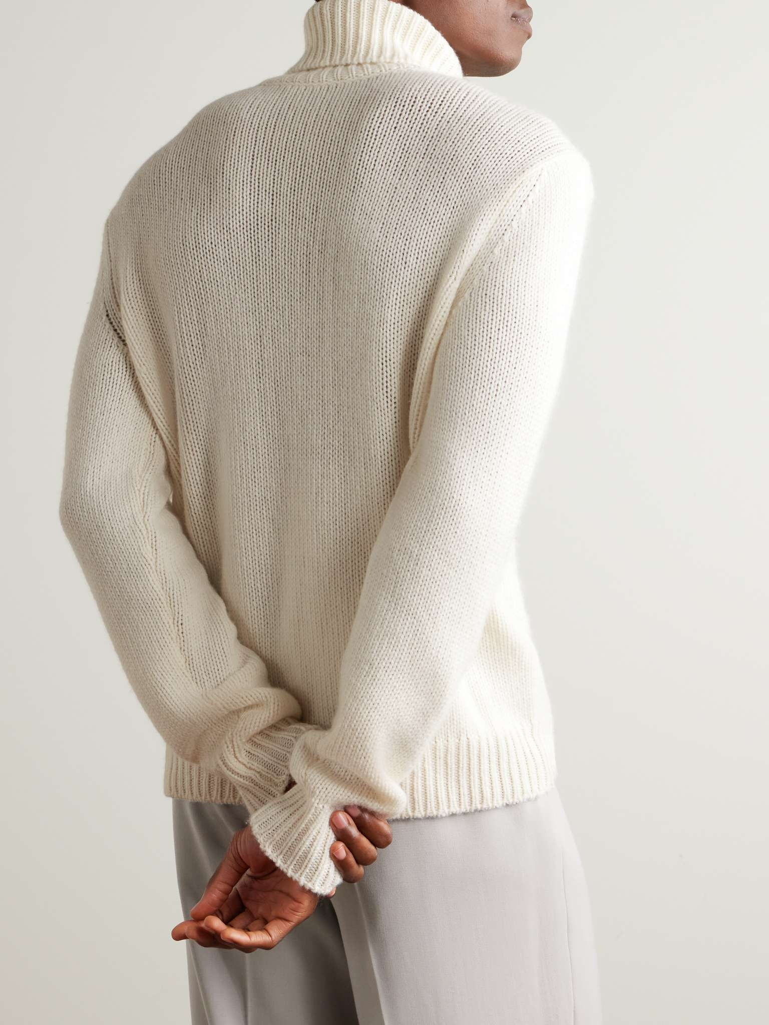 Cashmere Rollneck Sweater - 3
