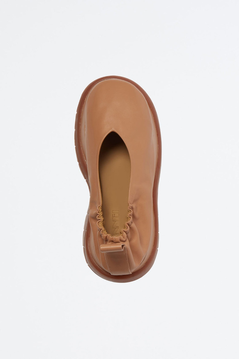 SUNNEI BEIGE PLATFORM BALLERINA outlook