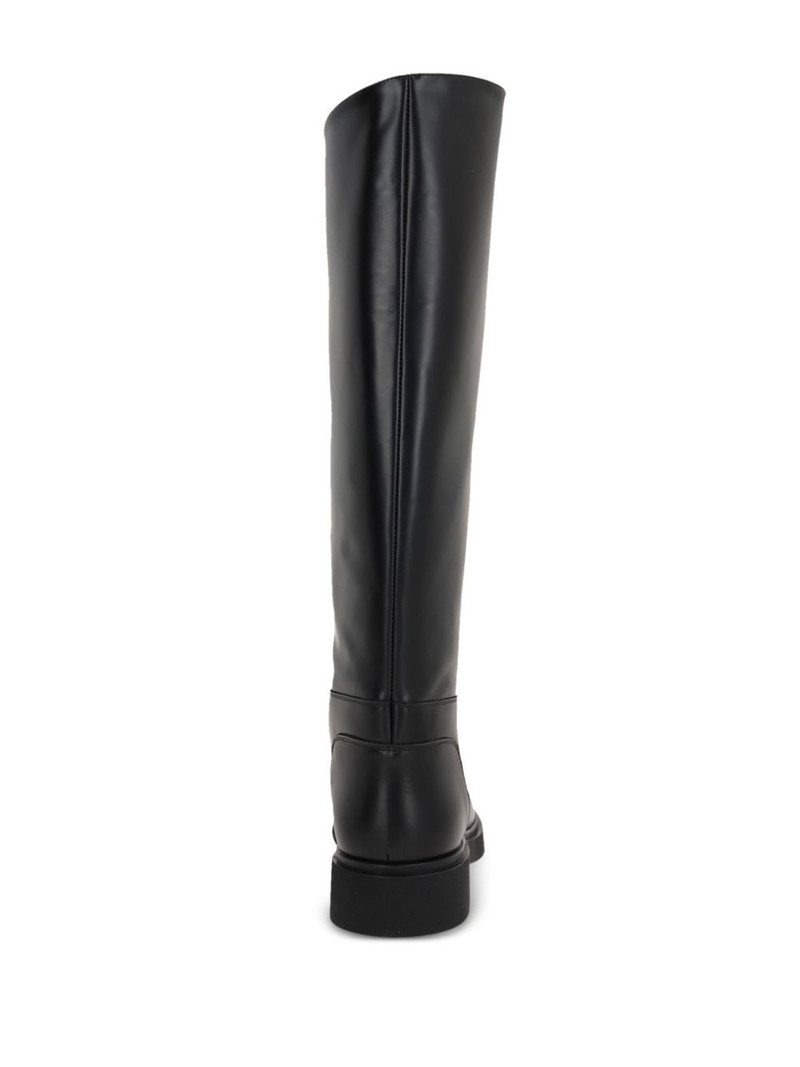 leather knee boots 3