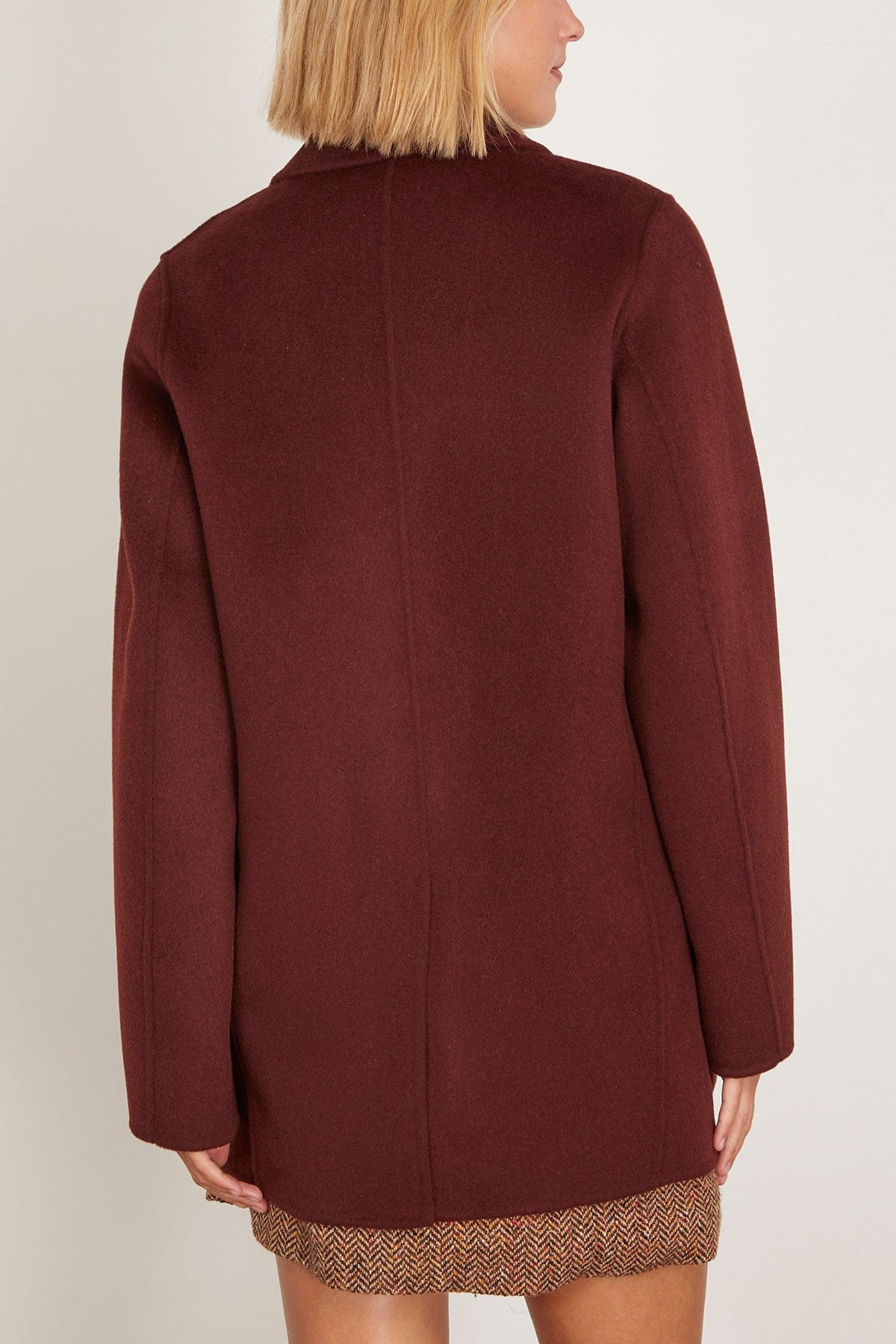 Marc Jacket in Lie de Vin/Bordeaux - 4