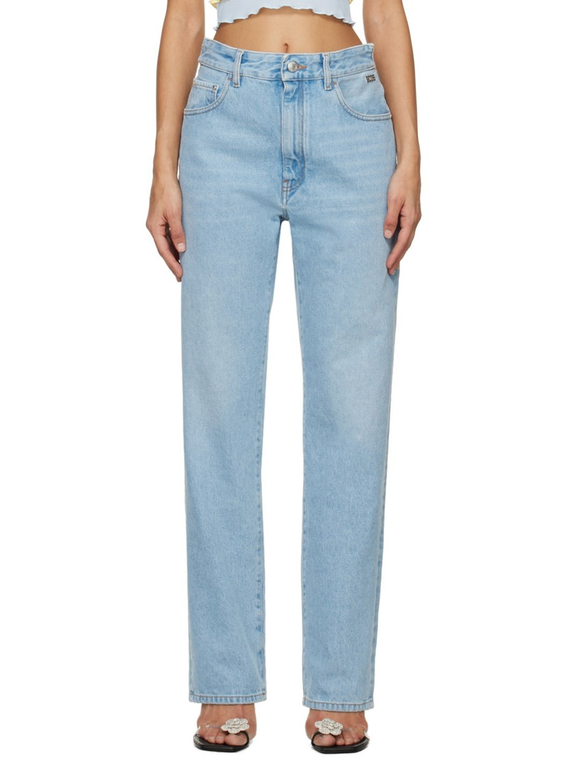 Blue Choker Jeans 1
