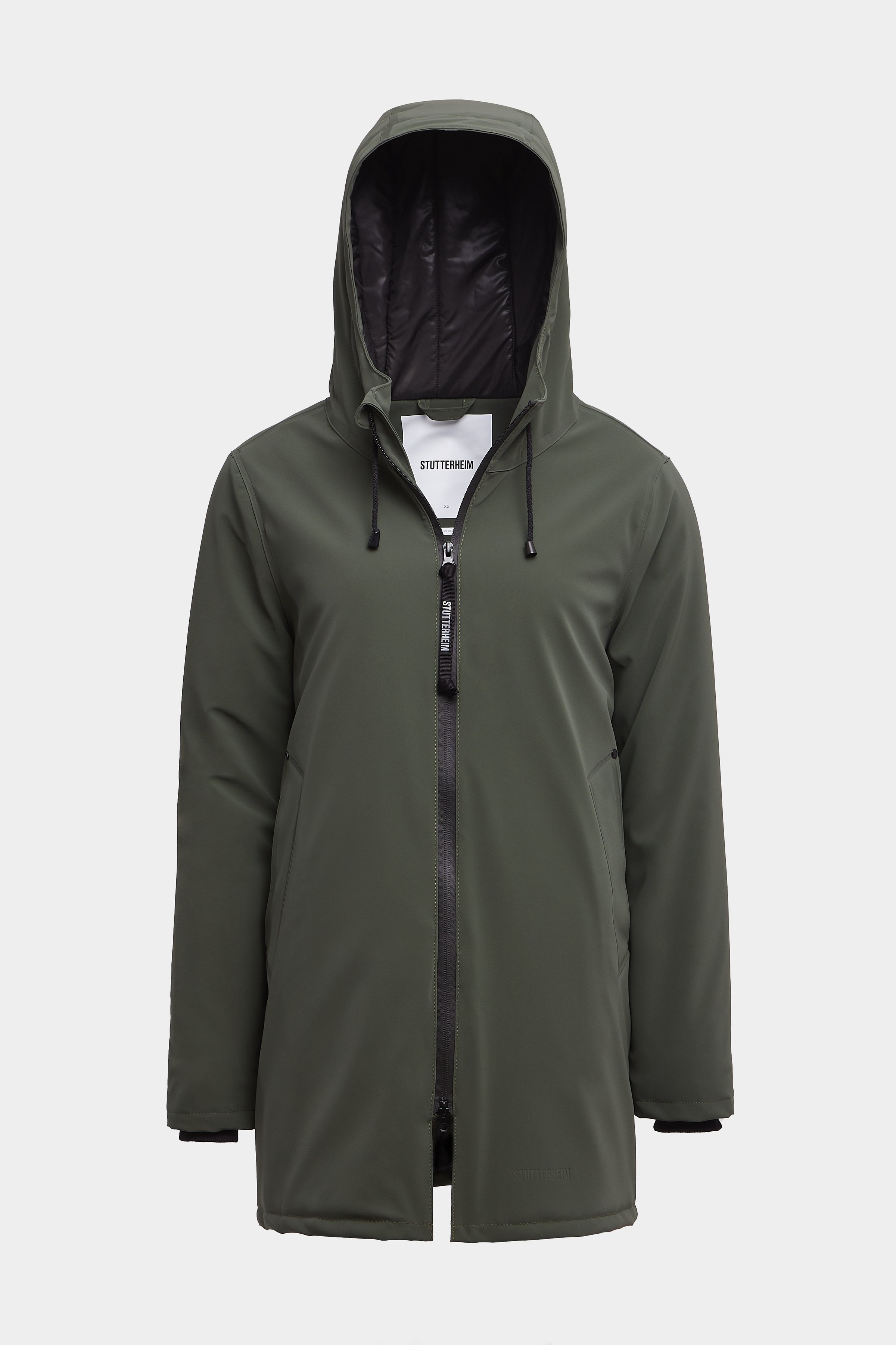 Stockholm Winter Matte Jacket Dark Green - 1